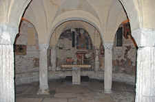Spoleto Crypt of St. Isaac